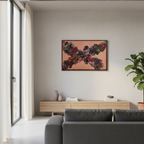 Pintura Fluida: O Abraço Impossível