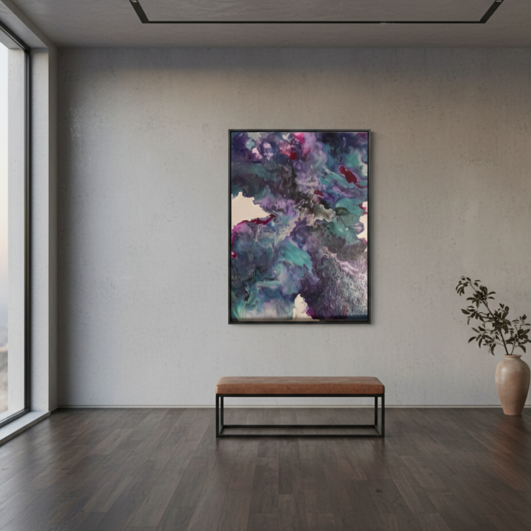 Pintura Fluida: Entre o Sono e a Vigília