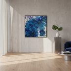 Pintura Fluida: Blue Lake (Rotomairewhenua)