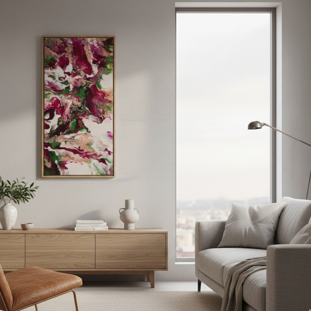 Pintura Fluida: Jardim dos Segredos