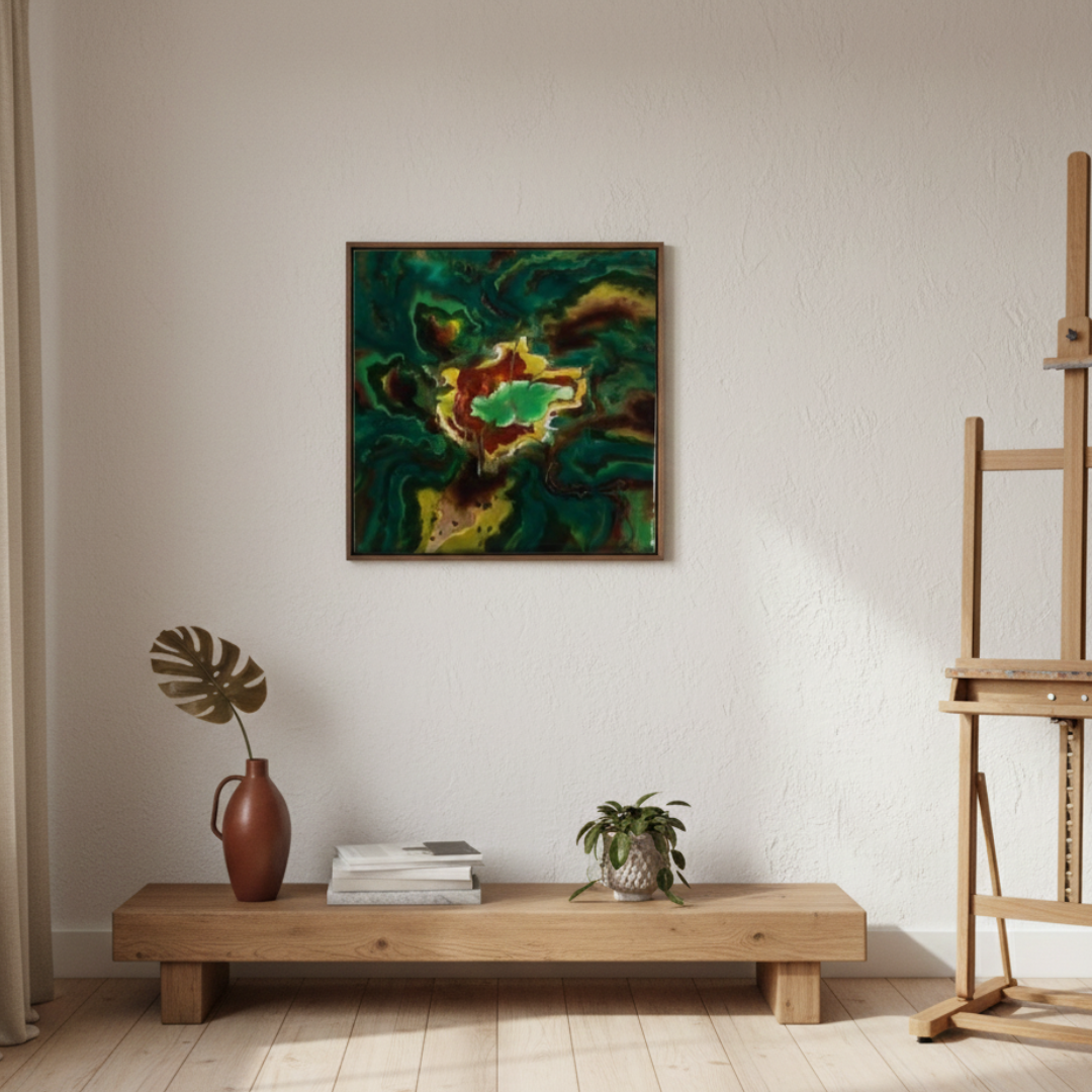 Pintura Fluida: Cloroplasto