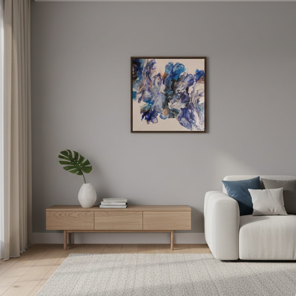 Pintura Fluida: Fossa das Marianas