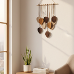 Apanhador de Sonhos: Folhas em Macramé