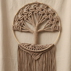Árvore da Vida em Macramé — Raízes da Alma