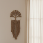Árvore da Vida em Macramé — Raízes da Alma