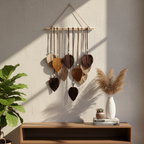 Apanhador de Sonhos: Folhas em Macramé