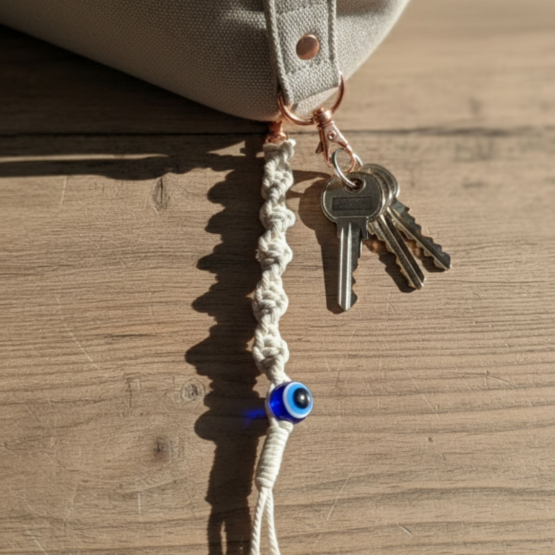 Porta-Chaves: Olhar Protetor