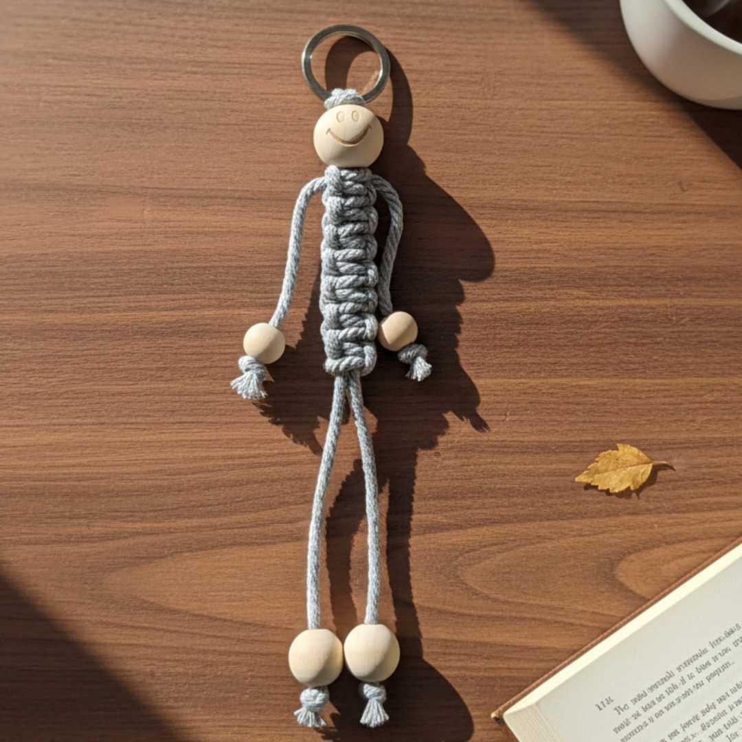 Porta-Chaves: Guardião de Algodão