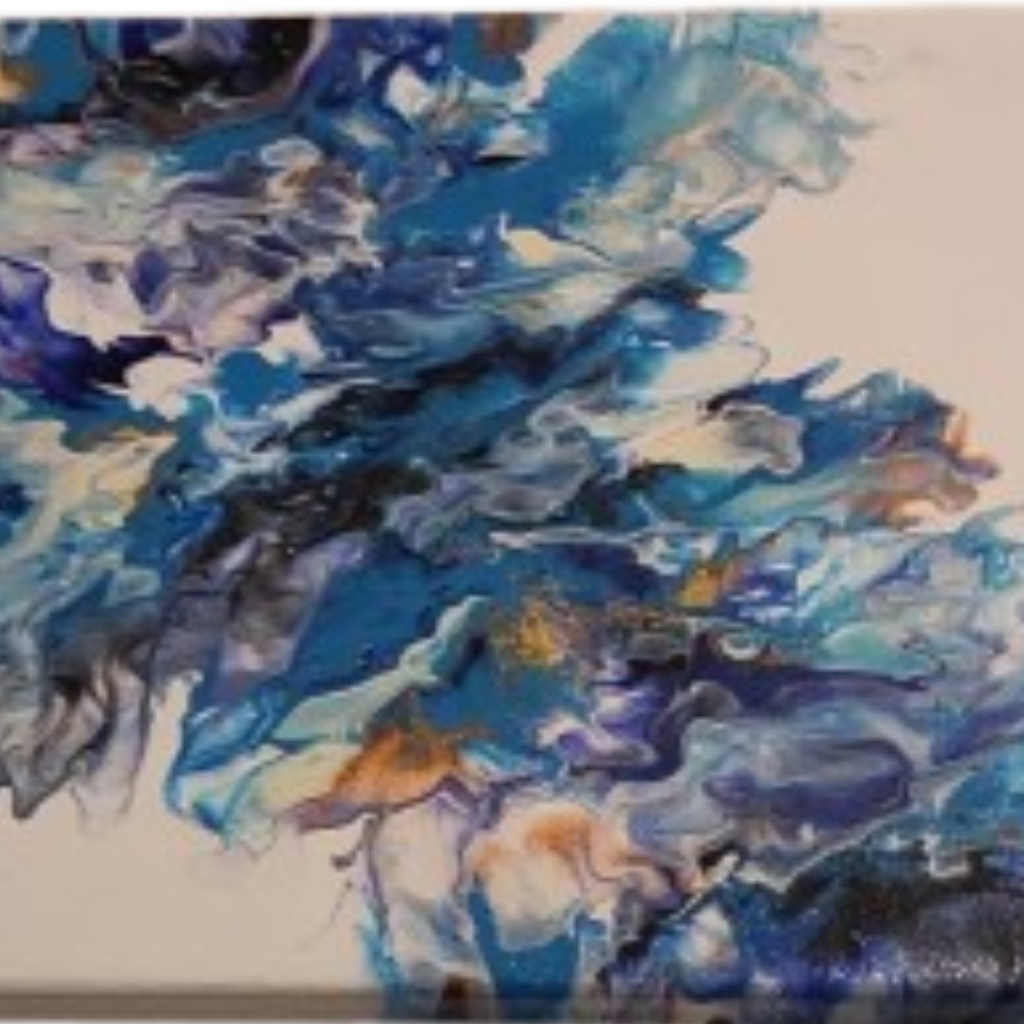 Pintura Fluida: Submersão
