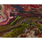 Pintura Fluida: Eclipse de Rosas