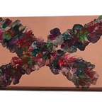Pintura Fluida: O Abraço Impossível
